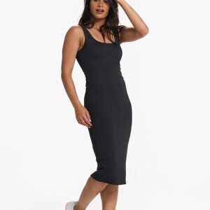 Vuori Halo Essential Midi Dress, Black, S